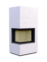 Печь-камин Астов APLIT П2С 700 (R,L) (Трафарет)