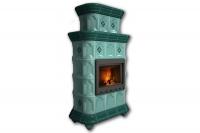 Камин КимрПечь Истра пристенный двухъярусный Волна