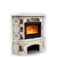 КимрПечь Прованс с дровником угловой Звери (топка: Ладья-700)