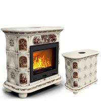 КимрПечь Прованс центральный Звери (топка: Ладья-600) (топка: Ладья-600)
