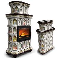 КимрПечь Истра центральный двухъярусный Муха (комплектация: Облицовка для топок Ладья-700, Erik-700)