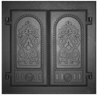 Дверка Рубцовск ДК-6 каминная двухстворчатая Горница окрашенная 500*500