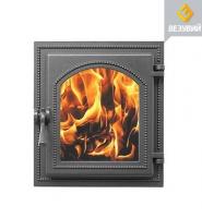 Дверка Везувий 220 Антрацит 370*400