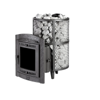 Печь для бани Атмосфера L до 20 м³ сетка ПроМеталл Печь для бани Атмосфера L до 20 м³ сетка ПроМеталл