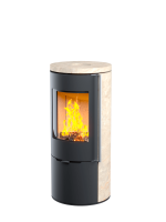 Печь-камин Астов R1.0 К Крема беж