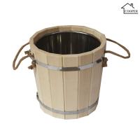Запарник 20л Cooper с нержавеющей вставкой без крышки ольха ЗДН-20