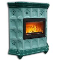 КимрПечь Истра угловой Волна (комплектация: Облицовка для топки МЛ 700)