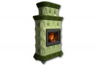 Камин КимрПечь Истра пристенный двухъярусный Олива