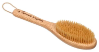 Щетка БШ деревянная Антицеллюлит, массажная с натуральной щетиной 30см (41331)