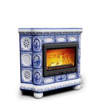 КимрПечь Изразцовый камин Медальон угловой Голландия (топка: Ладья-600)