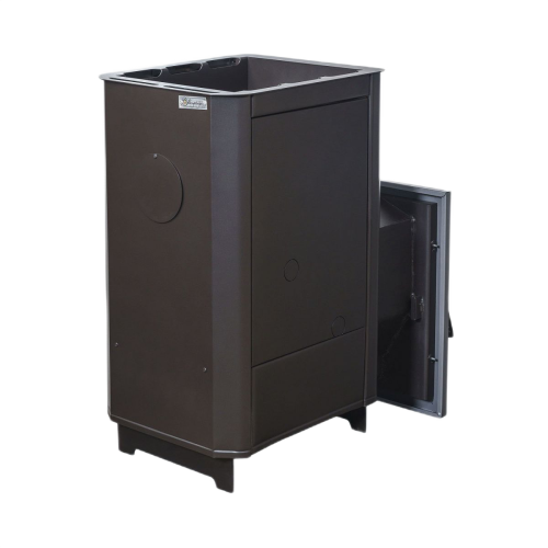 Печь для бани Варвара Паленица с навесным баком глухая дверка