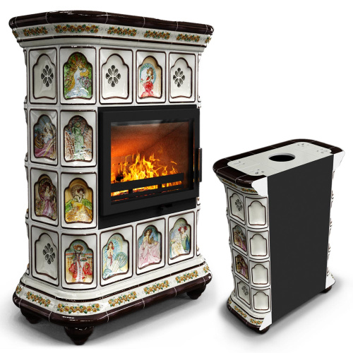 КимрПечь Истра пристенный Муха (комплектация: Ладья-600)