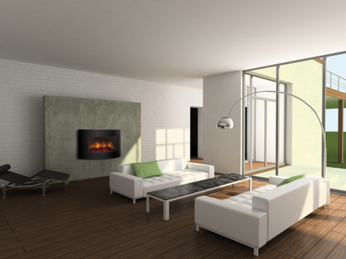 Камин электрический Electrolux EFP/W 1200URLS черный