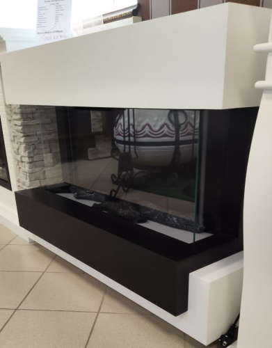 Комплект Портал Royal Flame Cube белый + Очаг Astra 36