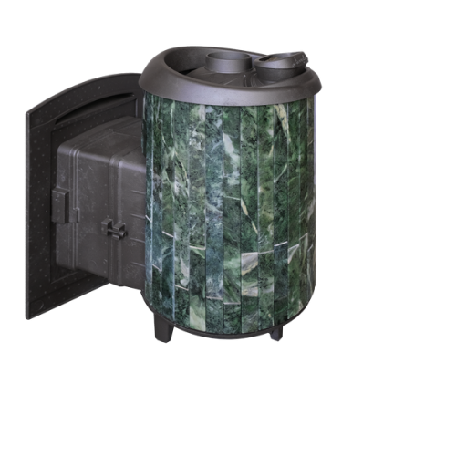 Печь для бани Атмосфера L до 20 м³ в ламелях ПроМеталл