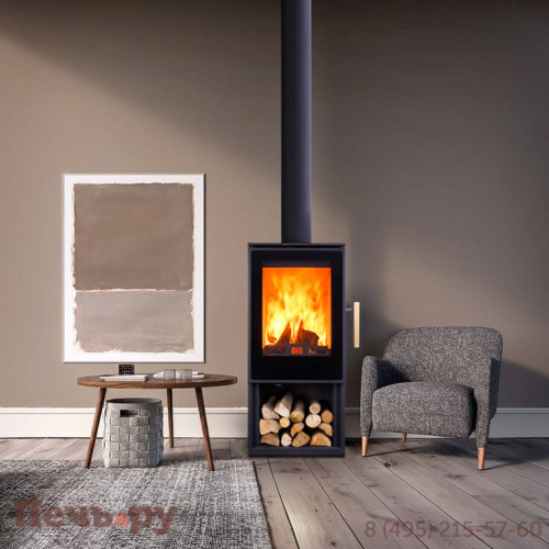 Печь камин Denner Fire Vitra с дровником 