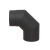 Отвод КПД ЧЁРНЫЙ 90° Отвод КПД ЧЁРНЫЙ 90°