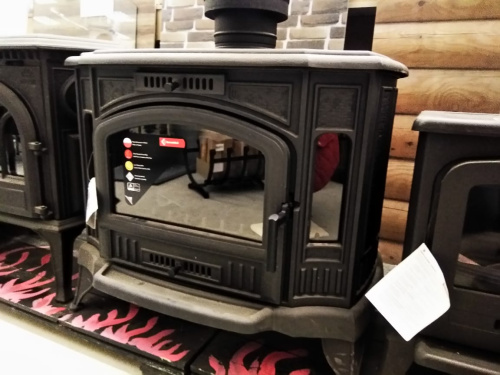 Печь-камин Kratki Коза (Koza) K9 (турбина) с вентилятором