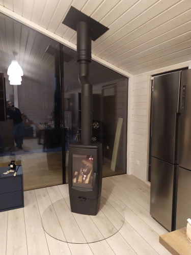 КПД ЧЕРНЫЙ Зонт дефлектор ф180х260