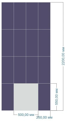 Облицовка стены плитка  "Пироксенит Элит"