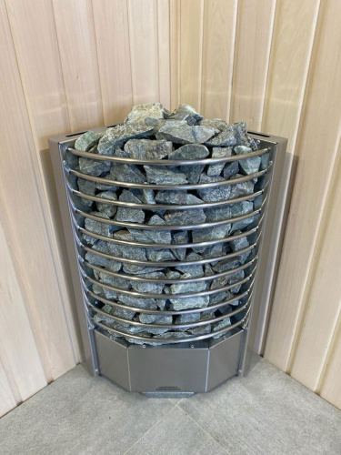 Печь Олимпия 7 кВт (7-11 м3) Угловая РЭК Ресурс электрокаменка ЭКМ