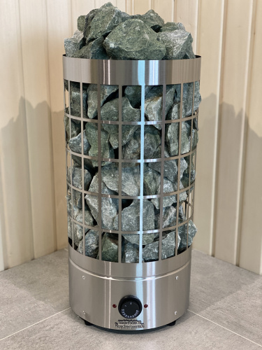 Печь Цилиндр Плюс 6 кВт (6-10 м3) РЭК Ресурс электрокаменка ЭКМ