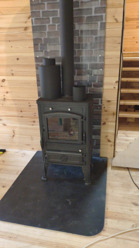 Лист под печь КПД Черный