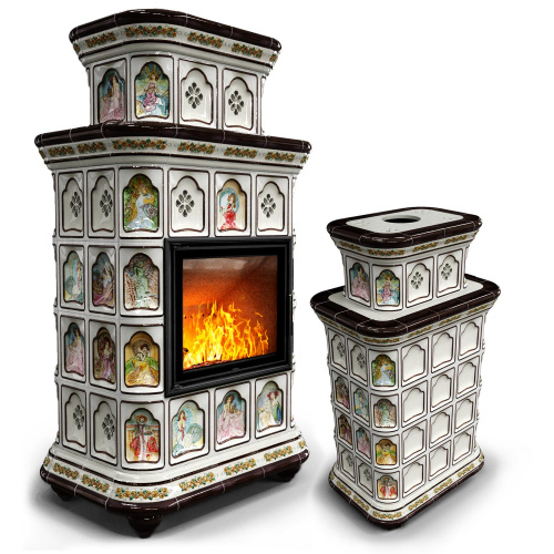 КимрПечь Истра центральный двухъярусный Муха (комплектация: Астов-МЛ700)