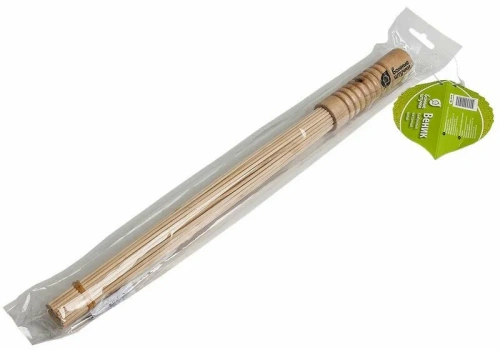 Веник БШ массажный бамбуковый малый 40 см