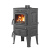 Печь-камин Везувий LV-12S "Антрацит" (конфорки)