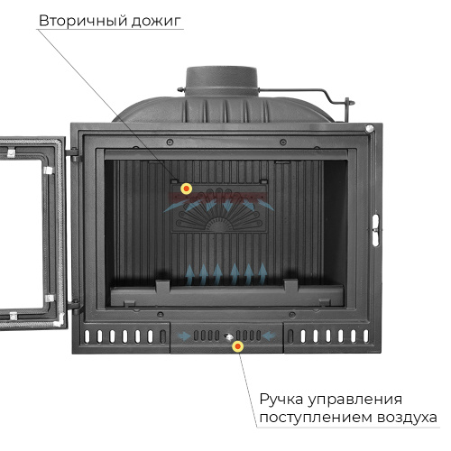 Каминная топка ЭВЕРЕСТ (EVEREST)   Z14