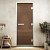 Дверь DoorWood "Хамам Бронза матовая" 0.7*1.9