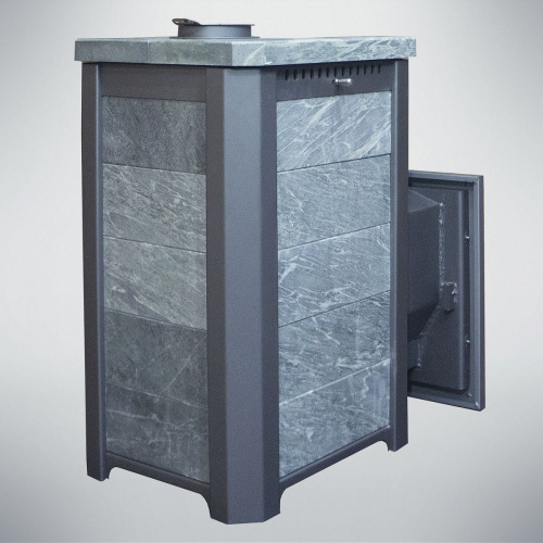 Печь для бани Варвара Сказка мини облицовка Талькохлорит