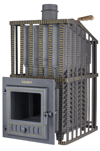 Печь для бани Технолит GFS-ЗК Ураган 25 (М) сетка