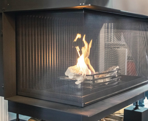 Топка АСТОВ ASTOV О1С 75\75 Открытая с Сеткой