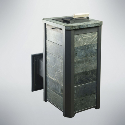 Печь для бани Варвара Терма Сказка облицовка Талькохлорит