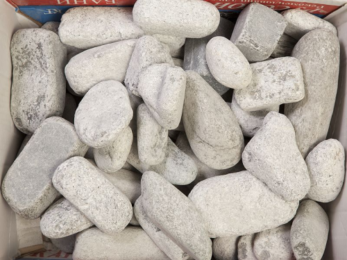 Камень для бань и саун талькохлорит колотый 20 кг