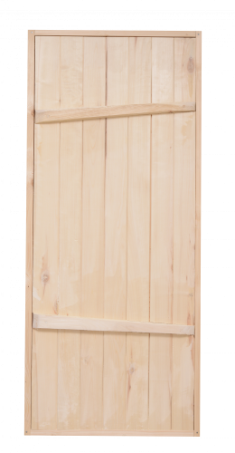 Дверь для бани (на иглицах) 0,75х1,75 м