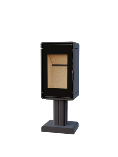 Печь-камин АСТОВ ASTOV КУБ ПК 4581 на ноге