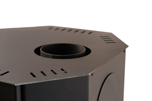 Печь-камин НМК стальная "Сибирь" 12 кВт