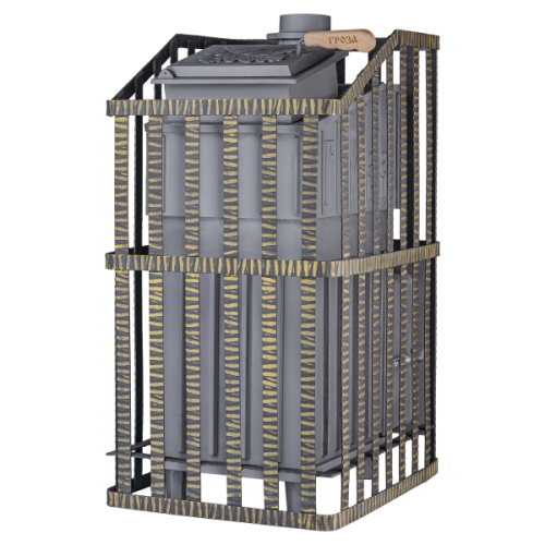 Печь для бани Технолит Гроза Ураган 24 (М) сетка