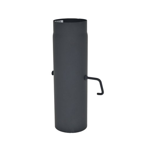 Шибер (труба с шибером) КПД ЧЁРНЫЙ 0,5м (500мм)