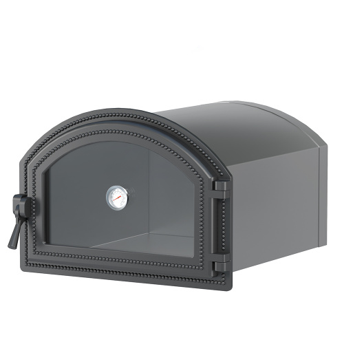 Духовка Везувий 222 Антрацит с термометром 425*350*450