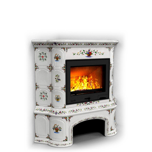 КимрПечь Прованс с дровником угловой Руан (топка: Ладья-600)