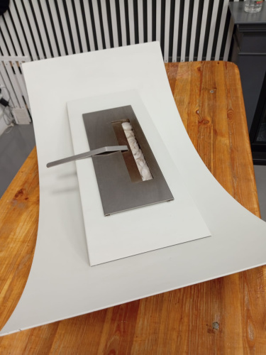 Биокамин Kratki Миса (Misa) белый