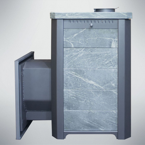 Печь для бани Варвара Сказка мини облицовка Пироксенит