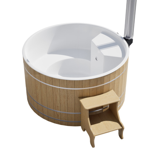 Купель БОНДАРСПА (BONDARSPA) с интегрированной печью